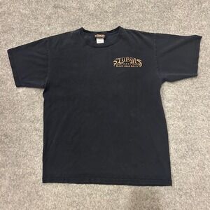 Vintage Y2K Faded Sturgis Wolf Nature 2011 T Shirt Adult Large